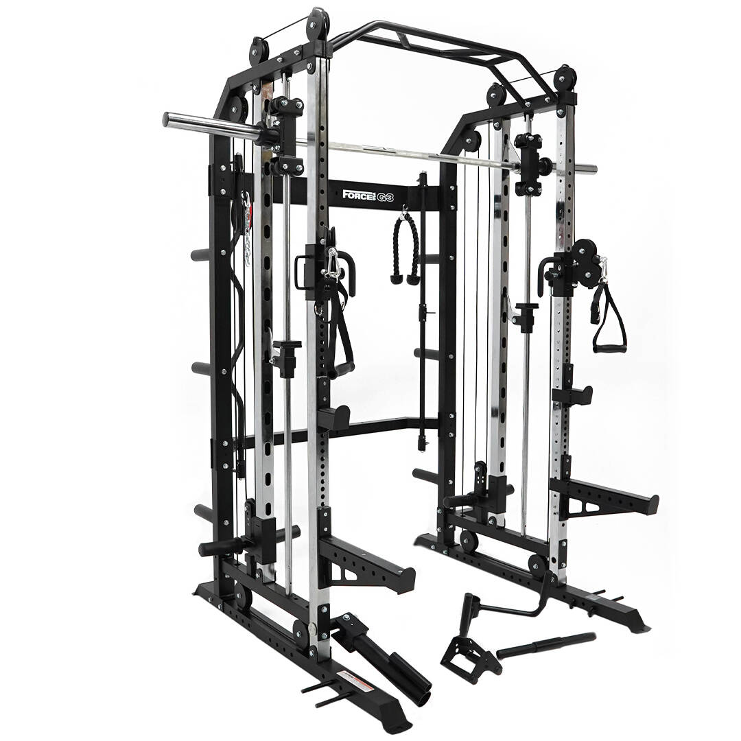 Force USA G3 All-In-One Trainer - Power Rack, Functional Trainer & Smith Machine Combo