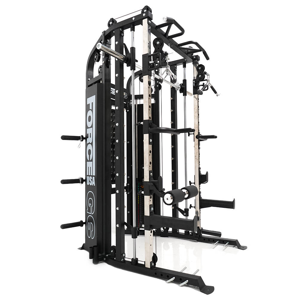 Force USA G6 All-In-One Trainer - Rack, Smith Machine, Multifunzione + Doppia Puleggia Regolabile