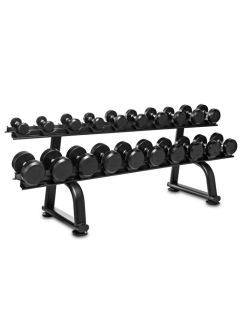 Manubri di Gomma 2,5- 25Kg + Rack Orizzontale
